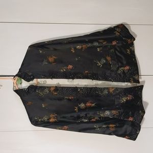 Vintage Oriental reversible jacket